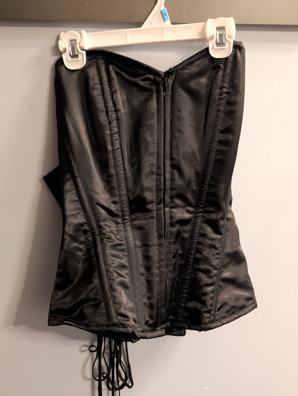 Daisy Black Corset Top